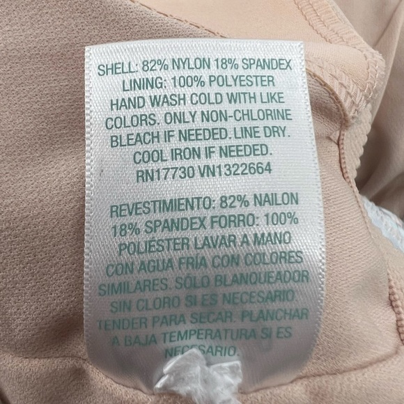 NWT Kona Sol Blue Pink Swimsuit Bikini Top And Bottom Set Size Medium Women’s - Picture 8 of 8